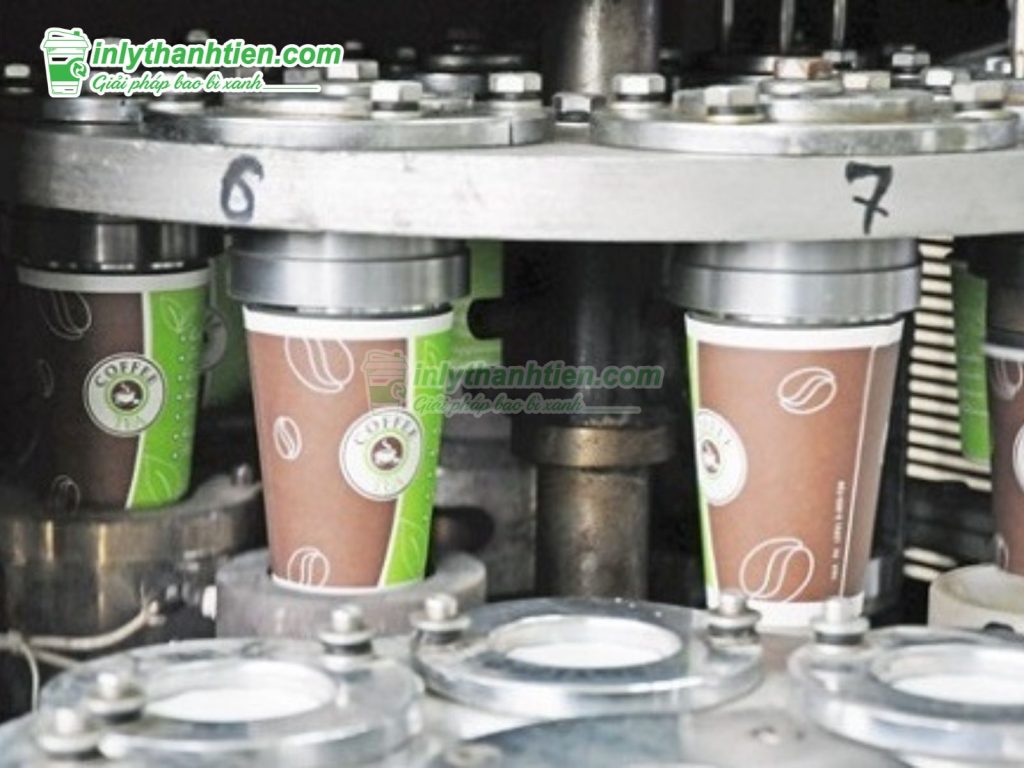 Xưởng sản xuất ly giấy 6oz - 150ml in hình theo yêu cầu
