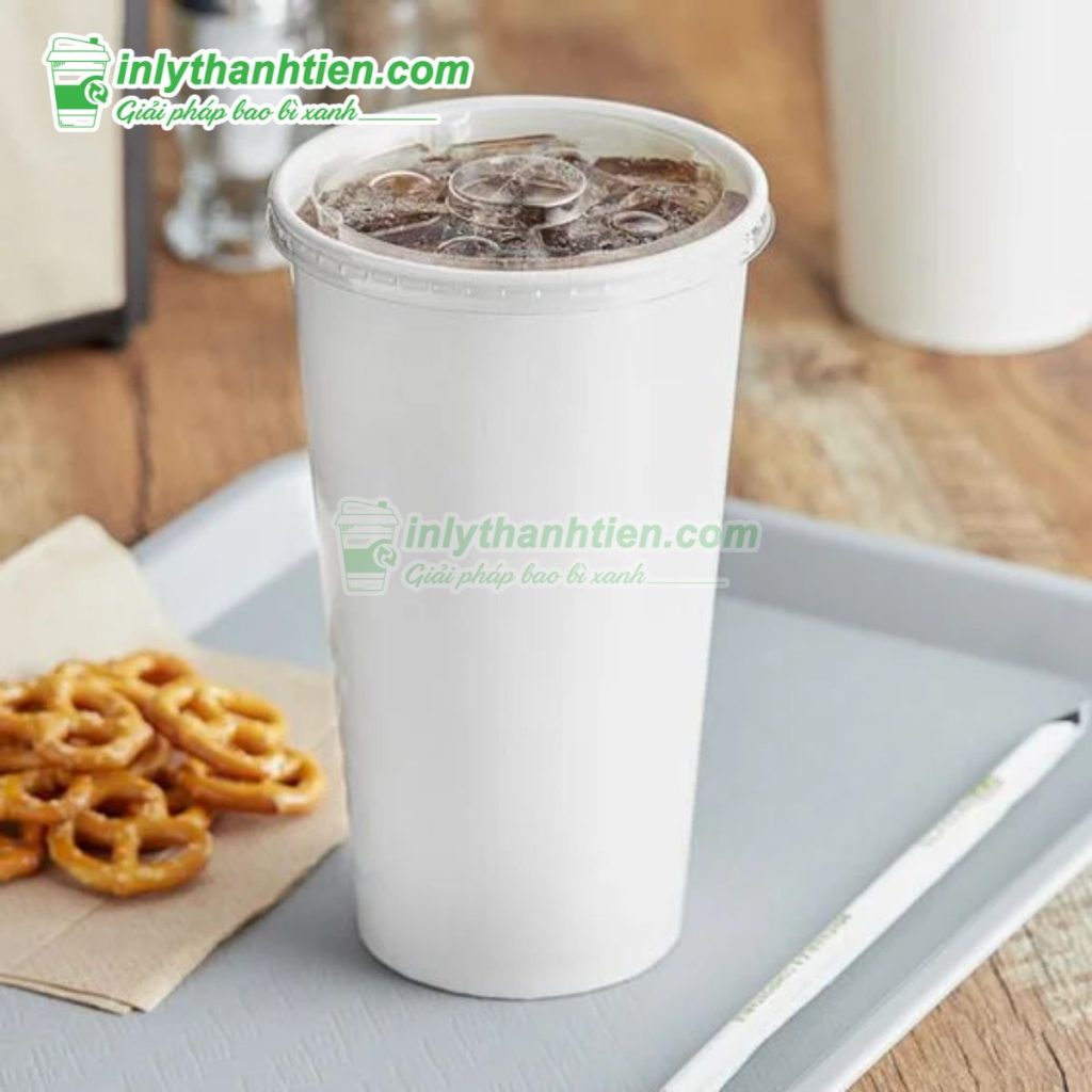 ly giấy 1000ml đựng cafe, trà sữa