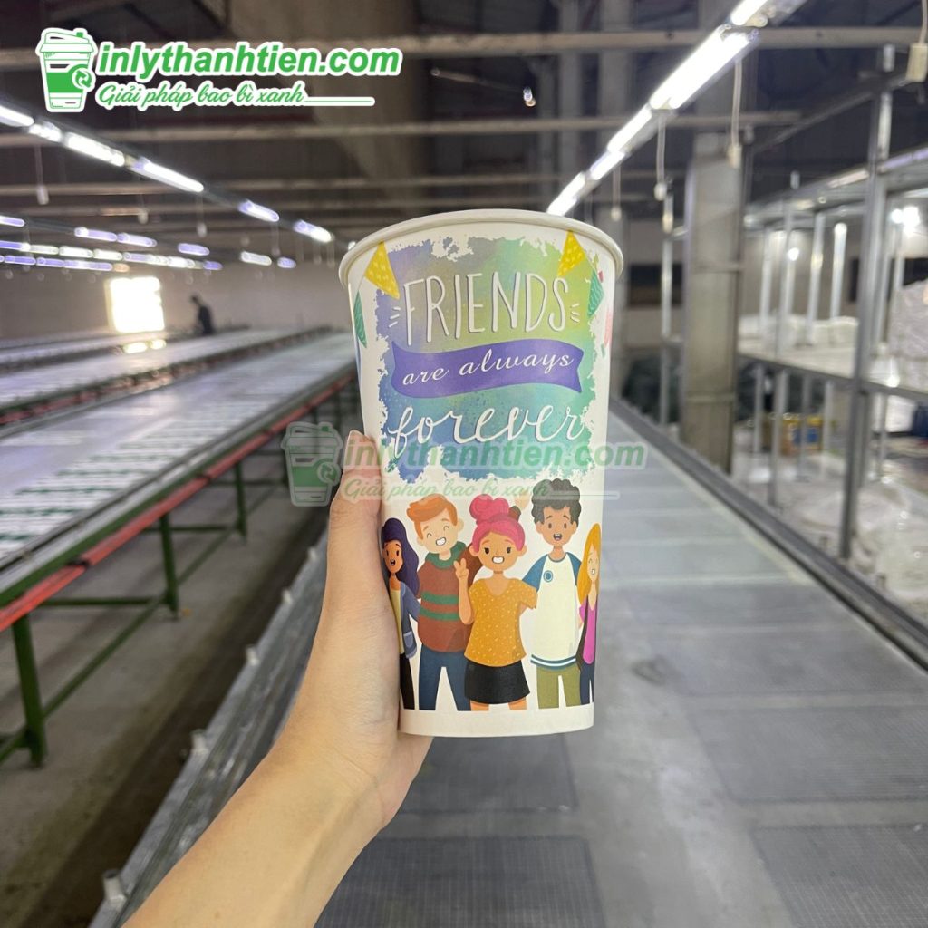 Ly giấy 1 lít in ấn theo yêu cầu