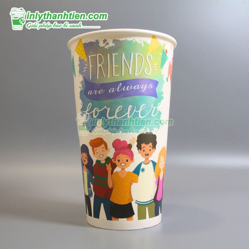 Ly giấy 32oz đựng trà sữa size lớn