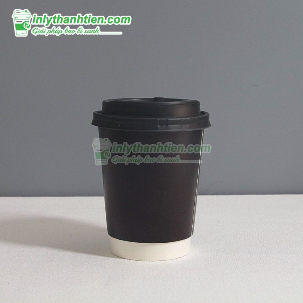 Ly giấy 10oz in ấn sáng tạo, thu hút khách hàng