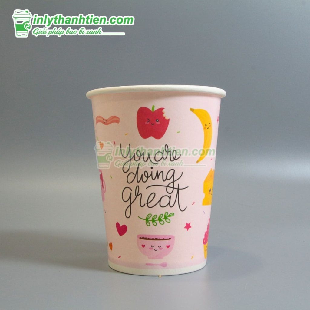 Bộ ly 14oz đa dạng, chiều cao 110-120mm tại In Ly Thành Tiến