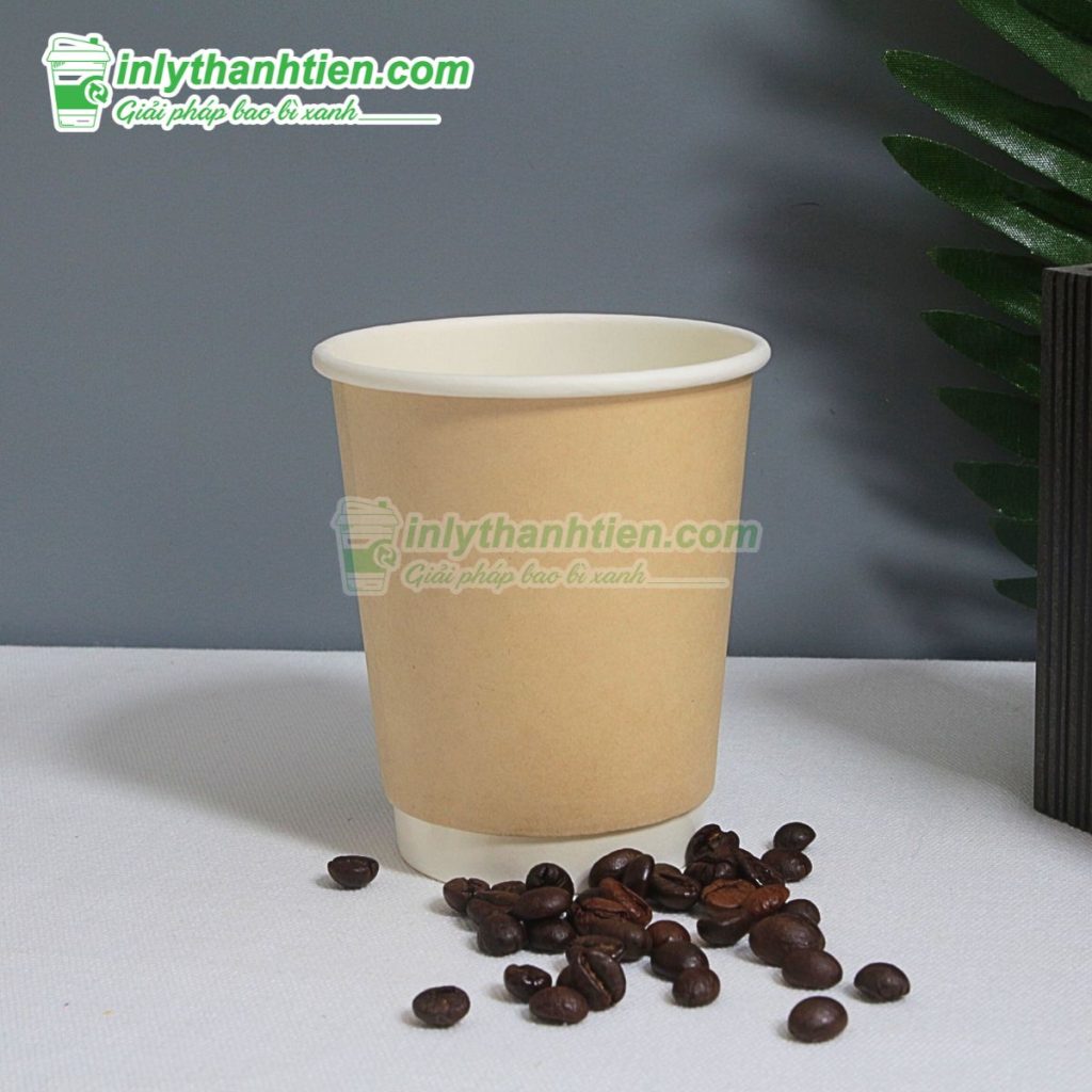 Ly giấy 9oz - 270ml 2PE Kraft