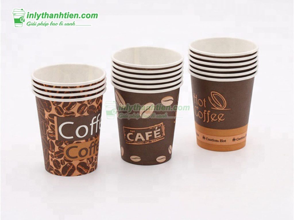 Ly giấy đựng cafe in ấn theo yêu cầu