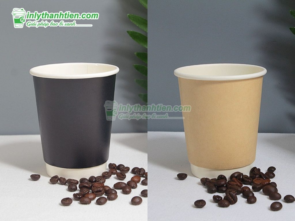 Ly giấy 2 PE đựng cafe lạnh