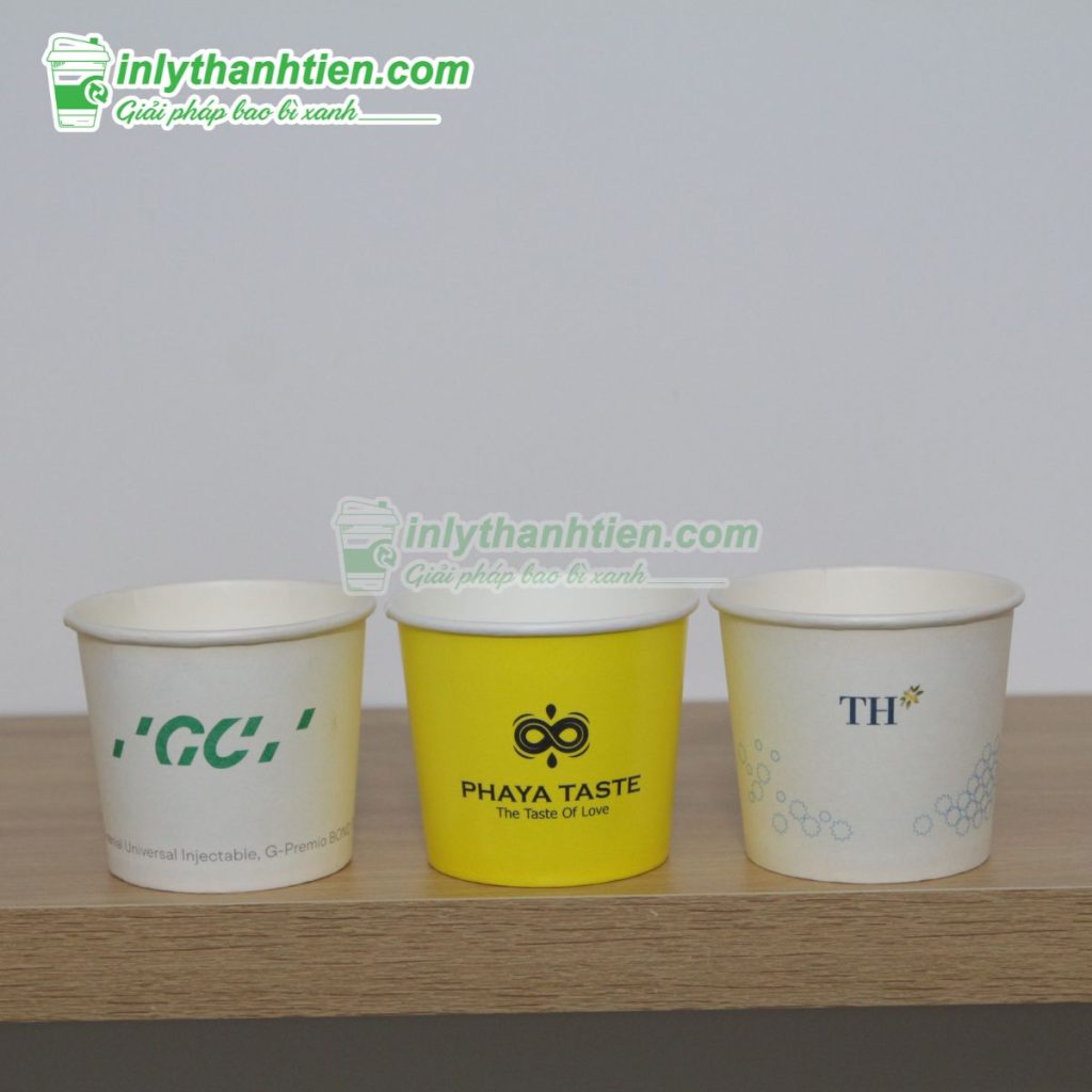 tô giấy 200 ml (7oz) - 2pe in hình theo yêu cầu