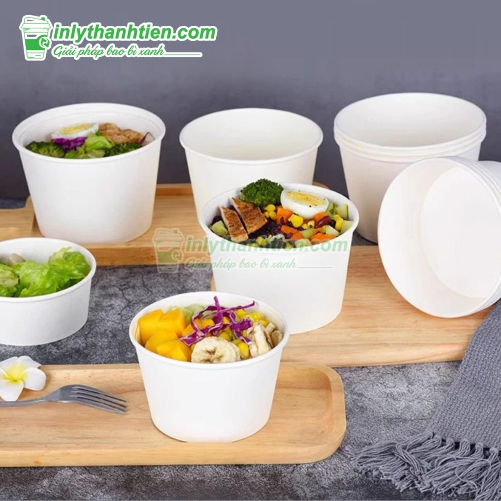 Tô giấy 200ml đựng thực phẩm