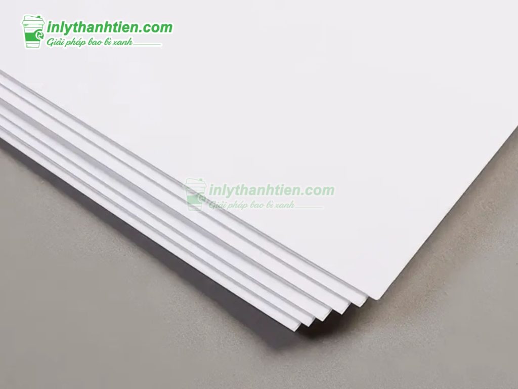 Giấy Bristol Nhẵn Mịn