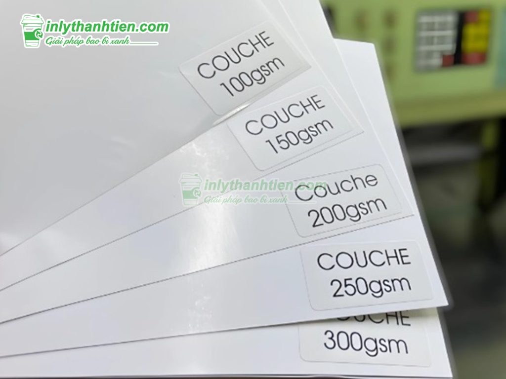 định lượng giấy couche