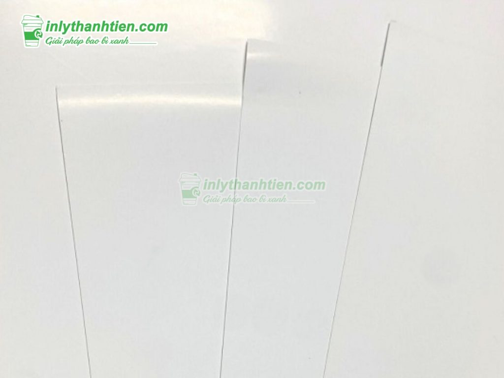 ứng dụng phổ biến của giấy couche