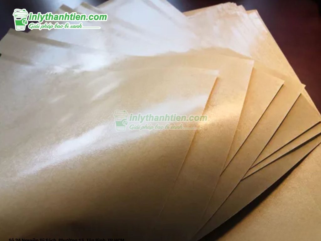 Đặc điểm của giấy kraft cán màng PE