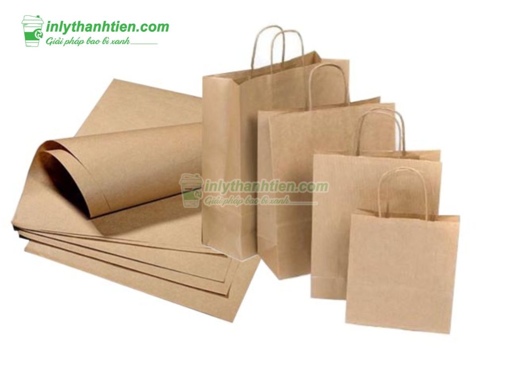 giấy kraft dùng để làm túi giấy kraft