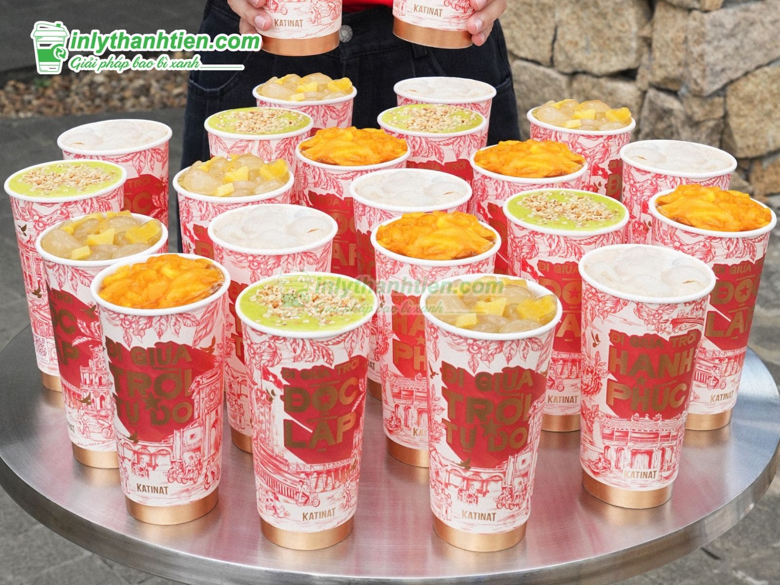 Đặt mua ly giấy Katinat ở đâu thì giá rẻ và chất lượng?