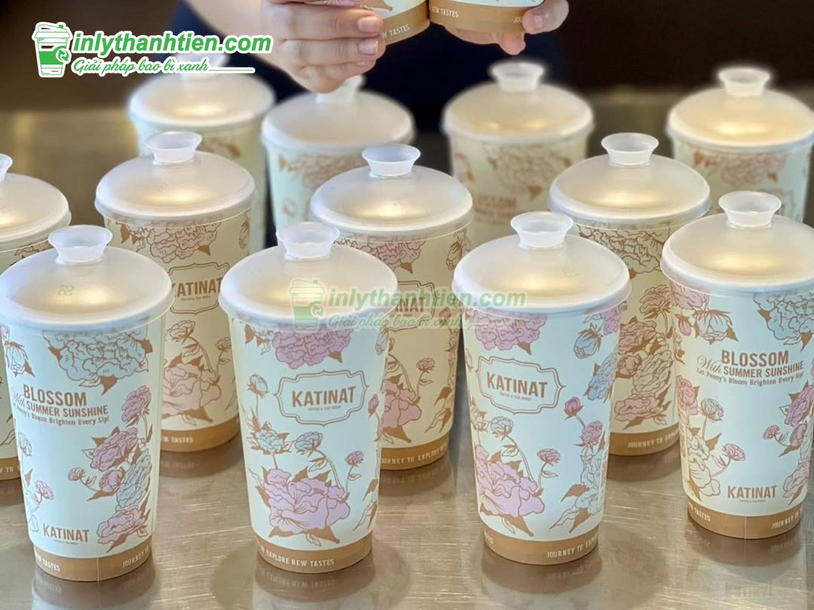 In ly giấy Katinat giá tốt theo yêu cầu