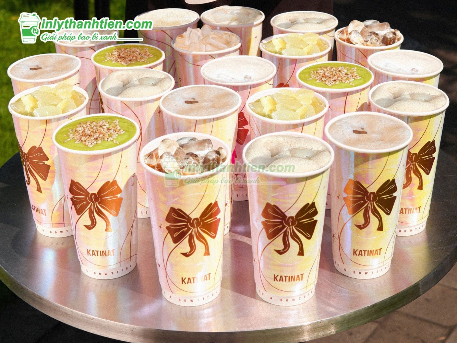 Ly giấy Katinat in ấn đẹp