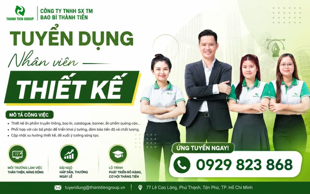 tuyển dụng nhân viên thiết kế