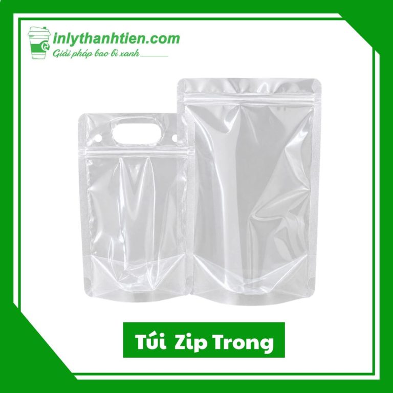 túi zip trong